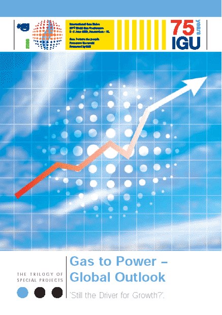 Image: Gas to Power - Global Outlook Brochure