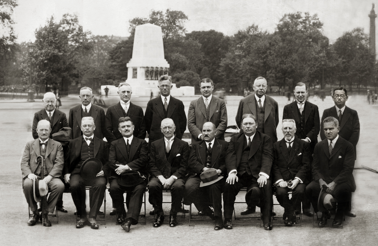 IGU's first Council meeting in London, UK 3 June 1931