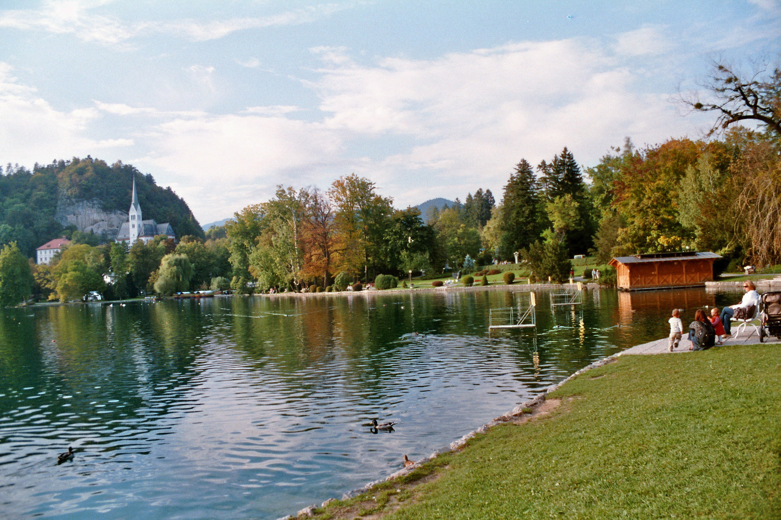 Lake Bled: the promenade